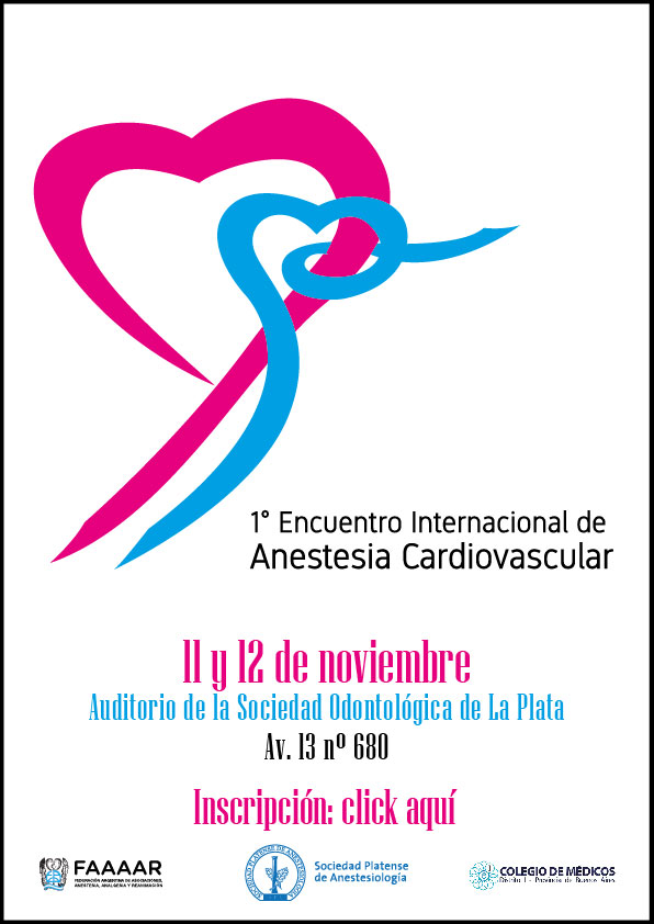 1° Encuentro Internacional de Anestesia Cardiovascular