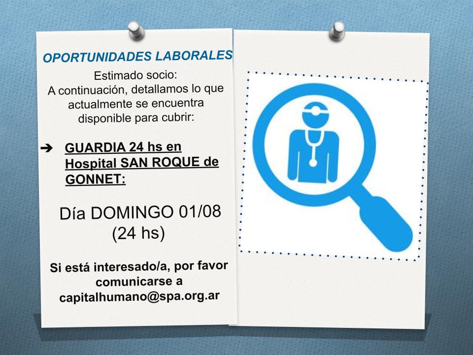 OPORTUNIDADES LABORALES