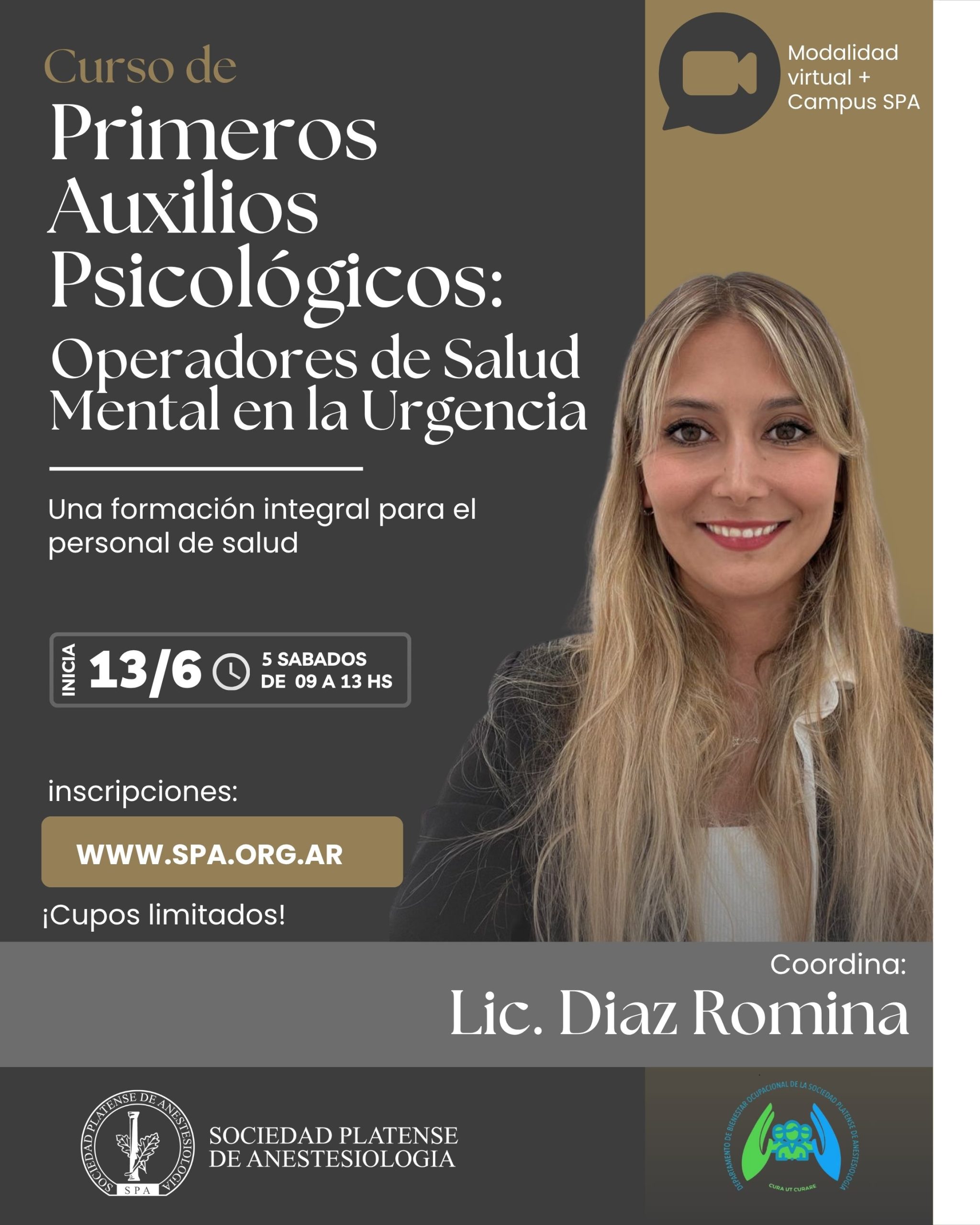 Primeros Auxilios Psicológicos: Operadores de Salud Mental en la Urgencia