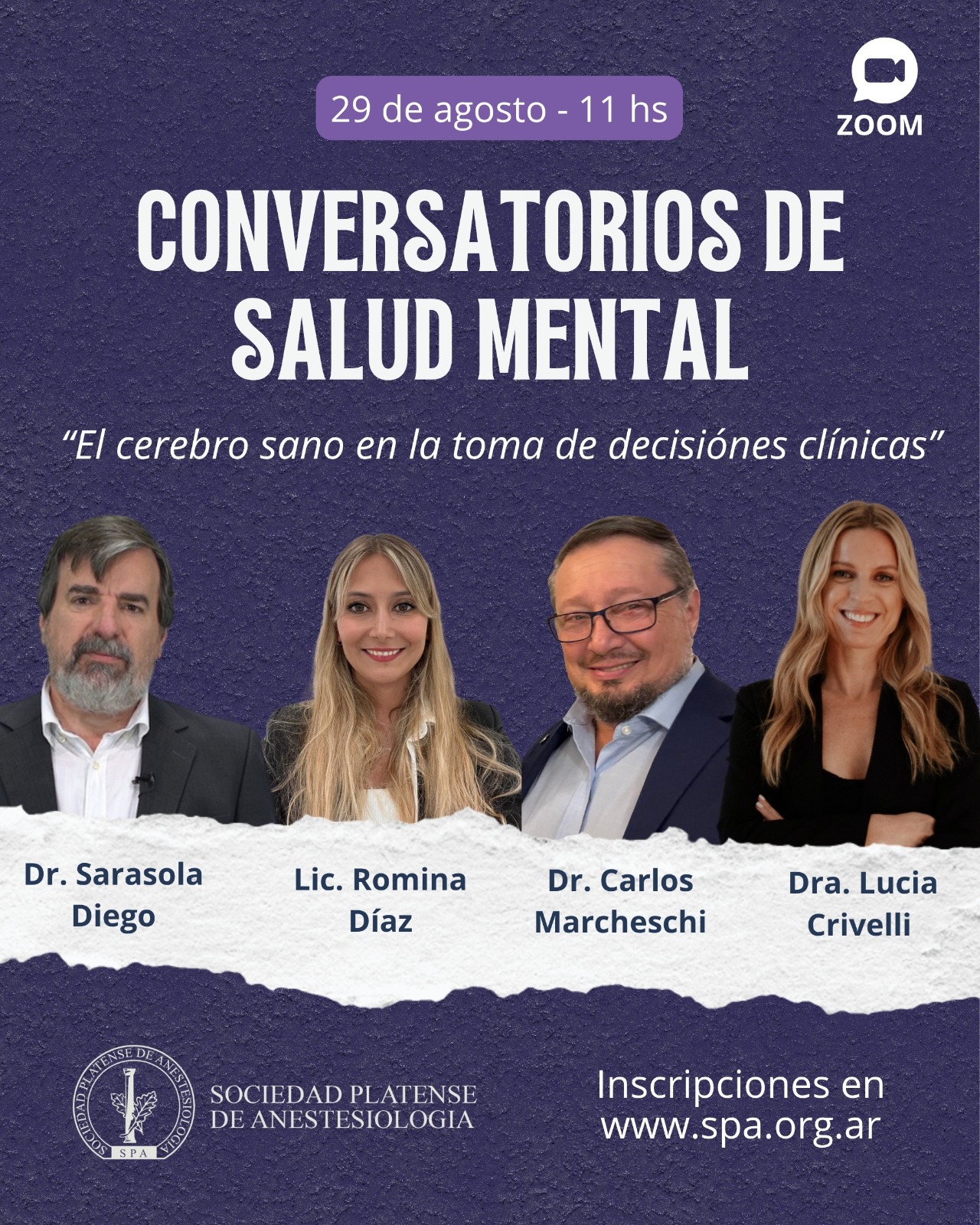 Nuevo conversatorio en salud mental para equipos de salud